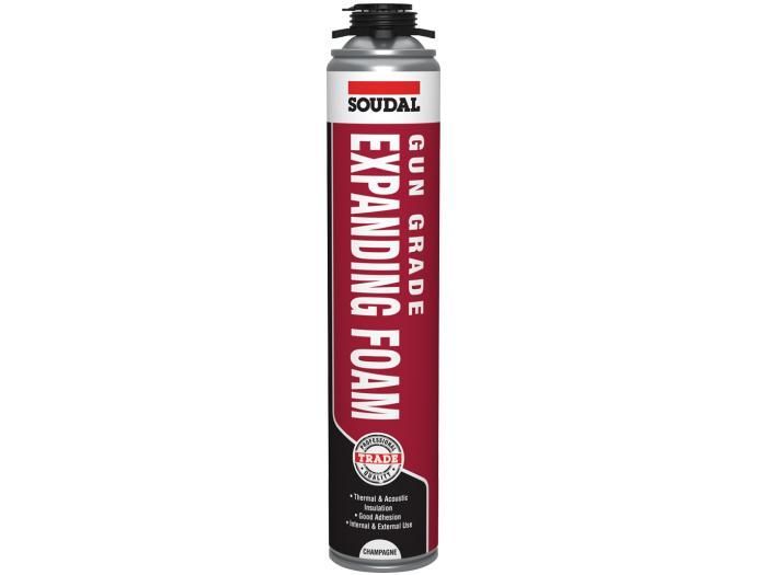 Soudal Expanding Foam For Gun 750ml