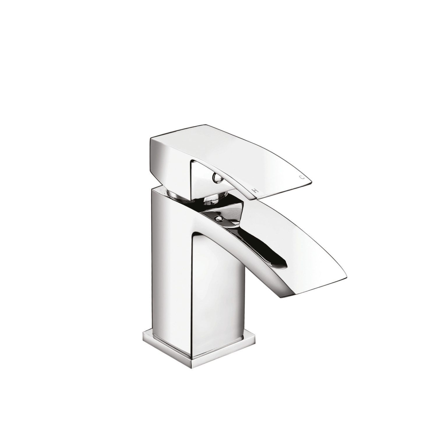 Descent Mini Mono Basin Mixer & Spring Waste