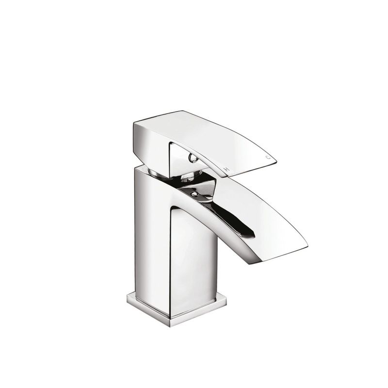 Descent Mini Mono Basin Mixer & Spring Waste