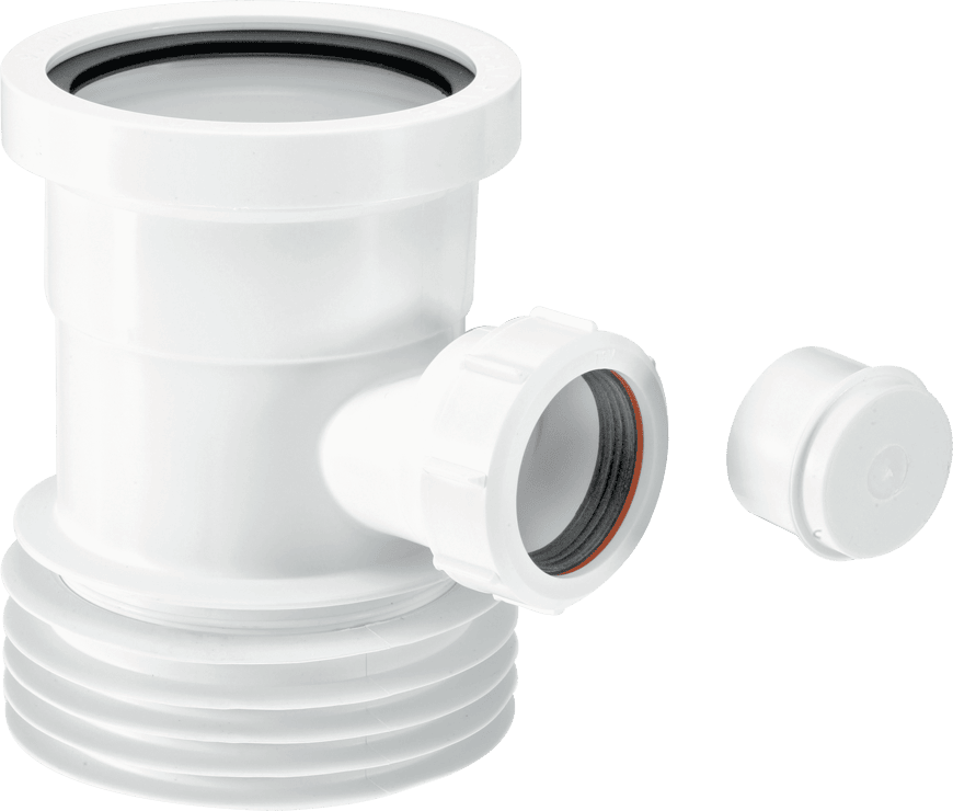 110mm Pan Connector Straight With 32mm Universal Boss Mcalpine