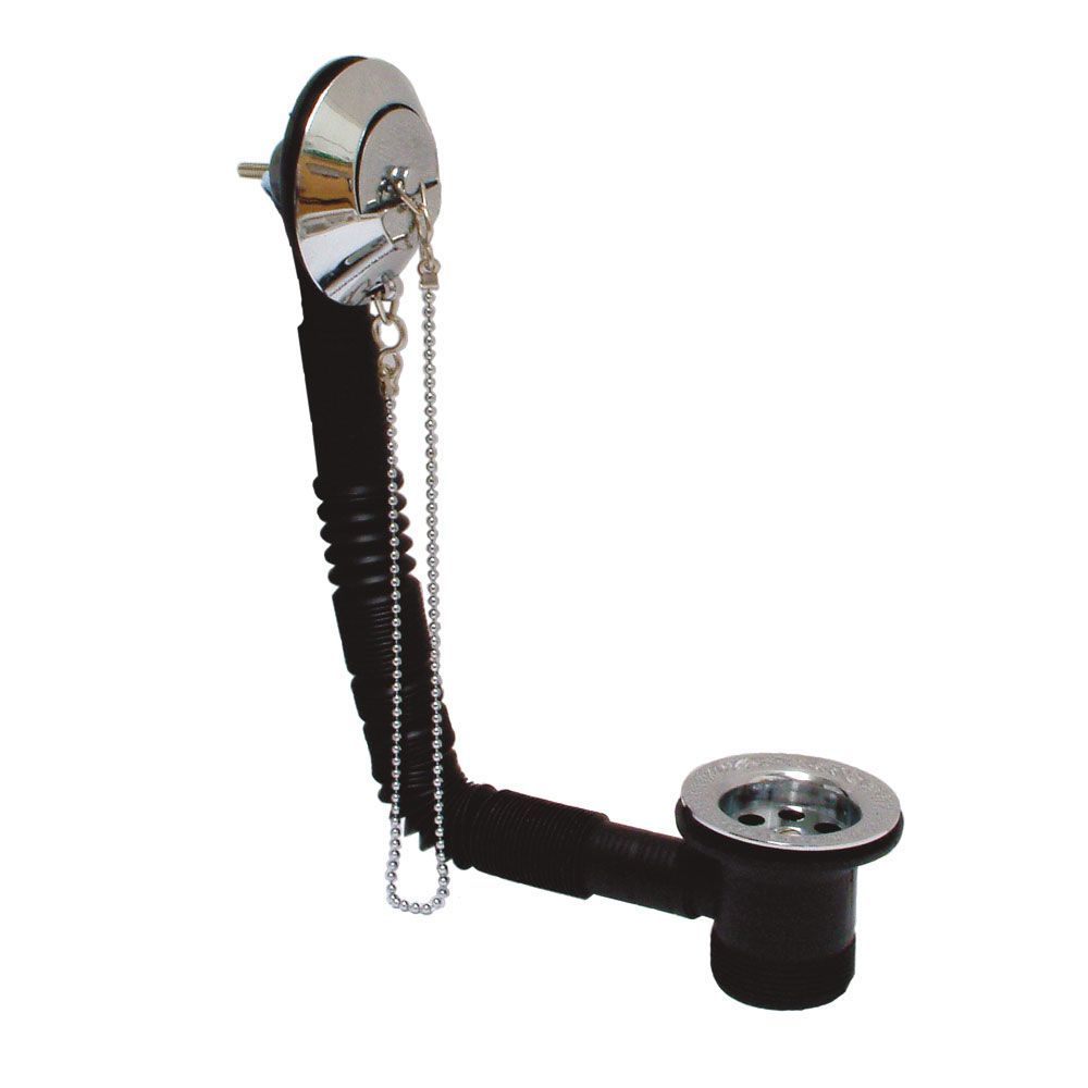 Bath Combined Waste & Overflow With Stowaway Plug