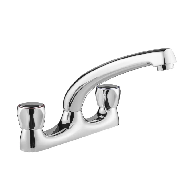 Deck Kitchen Sink Mixer Chrome