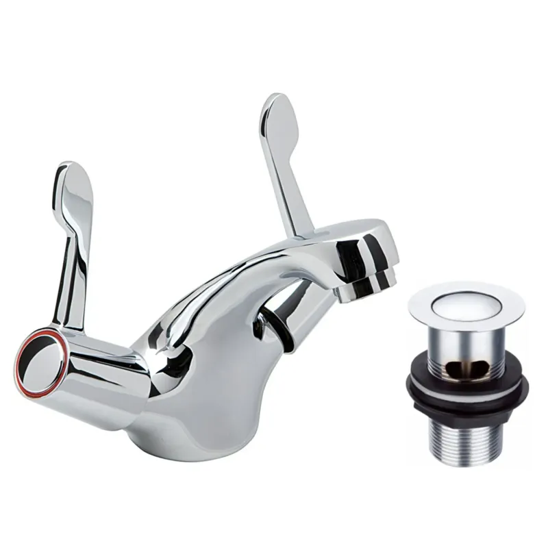 Mono Basin Mixer Lever Action Chrome