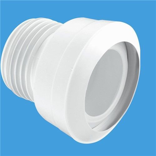 Mcalpine 4" x 3.5" Straight Pan Connector