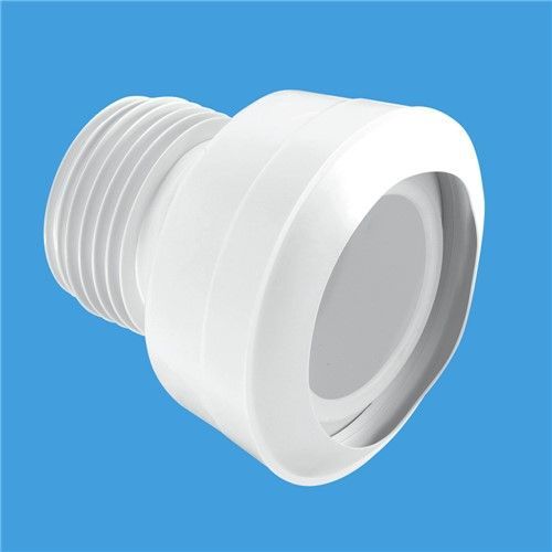 Mcalpine 4" x 3" Straight Pan Connector