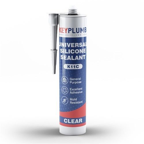 Keyplumb Universal Silicone Clear 280ml