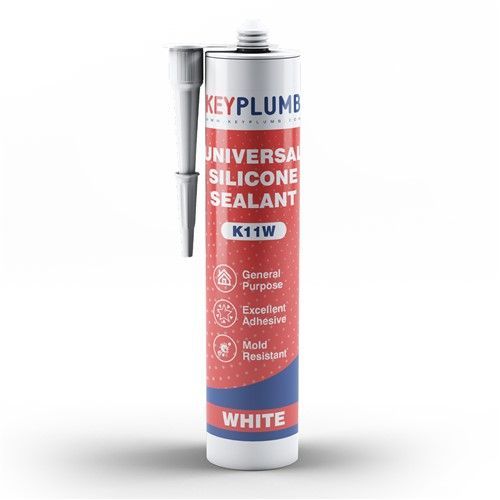 Keyplumb Universal Silicone White 280ml