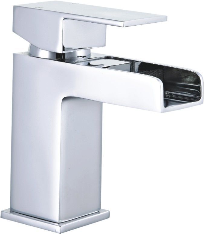 Tailored Cardiff Waterfall Mono Basin Mixer & Spring Waste