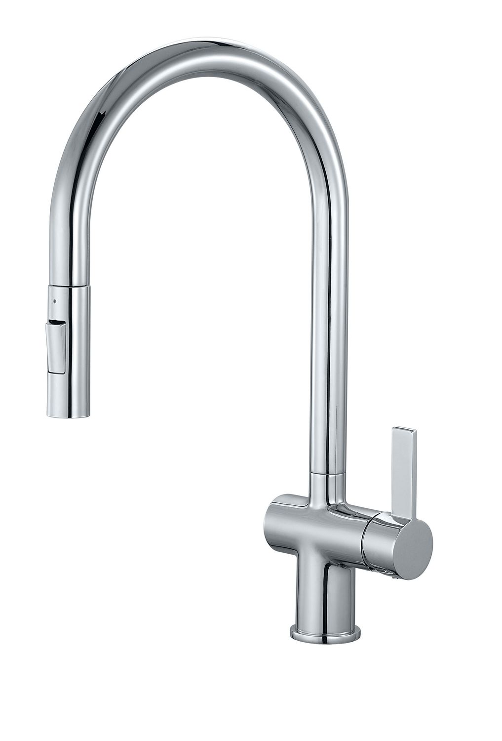Tailored Mayhill Chrome Single Lever Pull Out Kitchen Tap