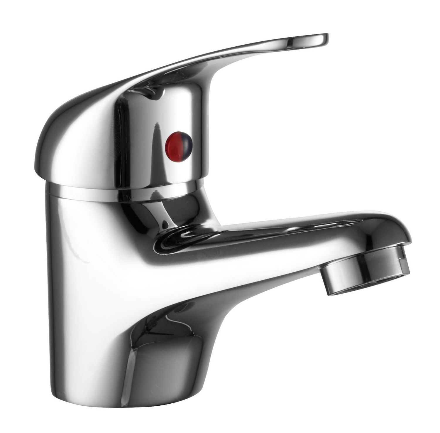 Tailored Rio 40mm Mono Basin Mixer Chrome Inc. Click Clack Waste