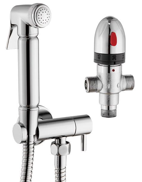 Tailored Round Shut Off Handspray Douche