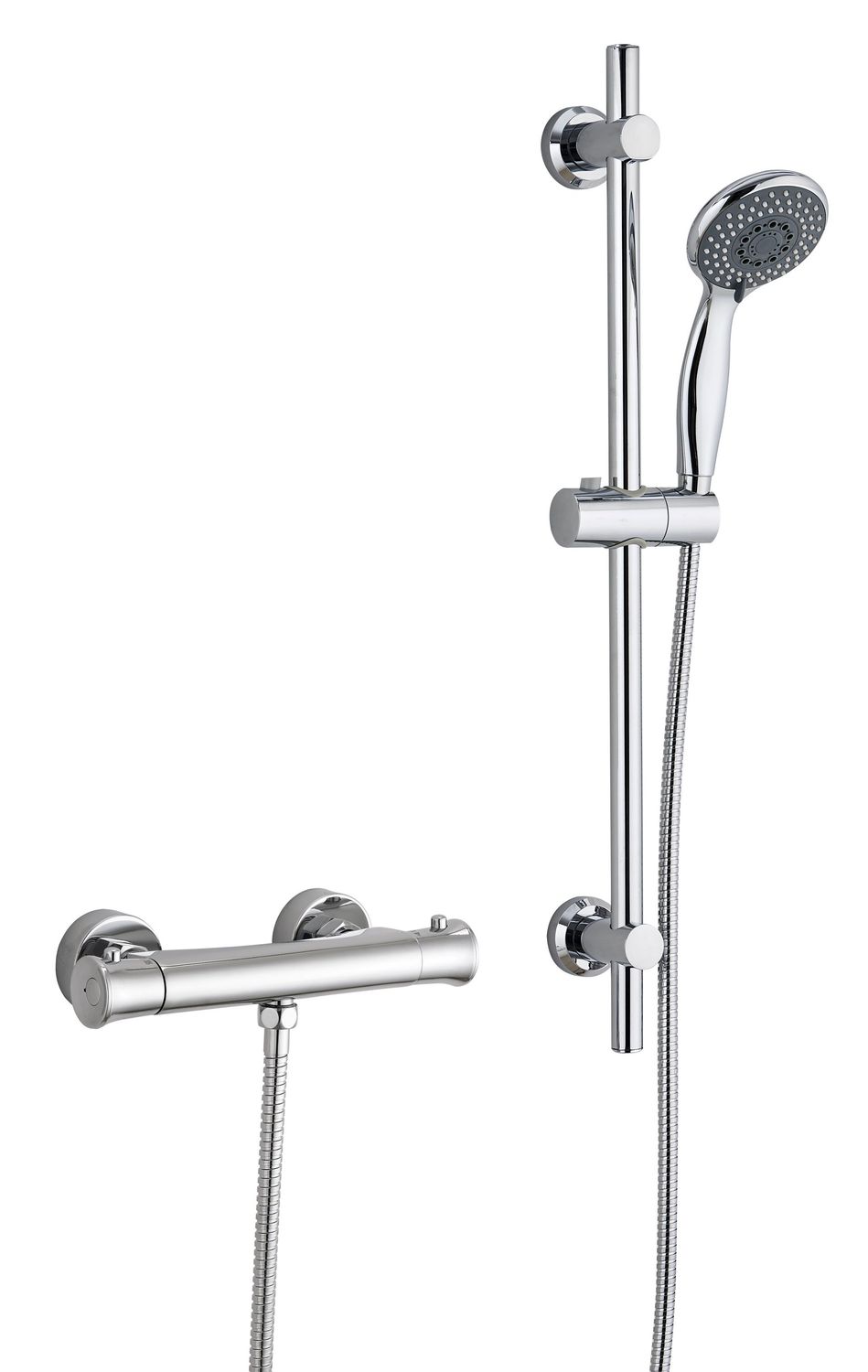 Tailored Round Thermostatic Bar Shower Valve