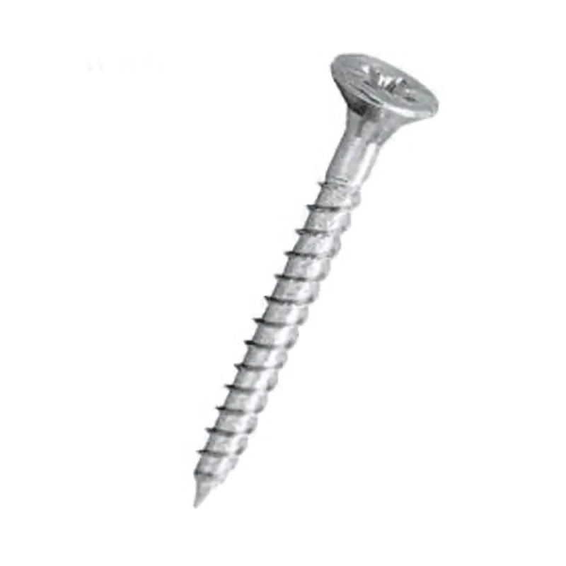 8 x 3 inch Twinstart Pozi BZP Woodscrews