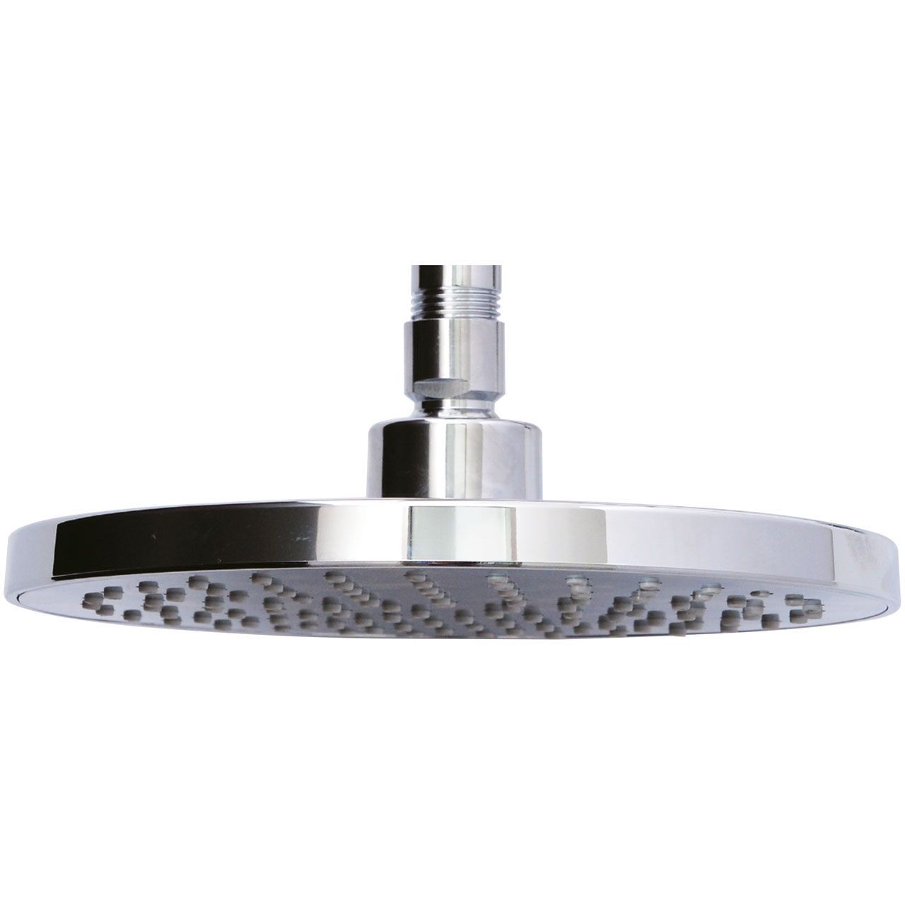 Overhead 8" 200mm Round Shower Head Chrome / Grey