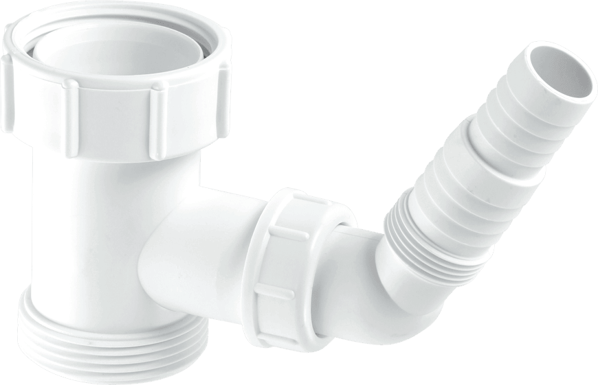 Mcalpine Tee Piece With Adaptor 11/2