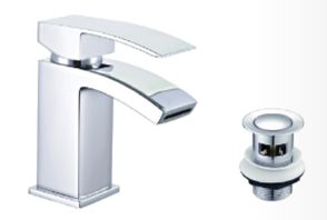 Tailored Brecon Mono Basin Mixer & Spring Waste