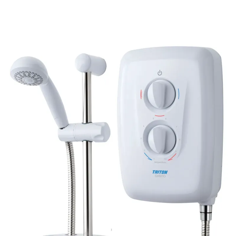 Triton Avena 9.5kw Electric Shower White Swivel-Fit