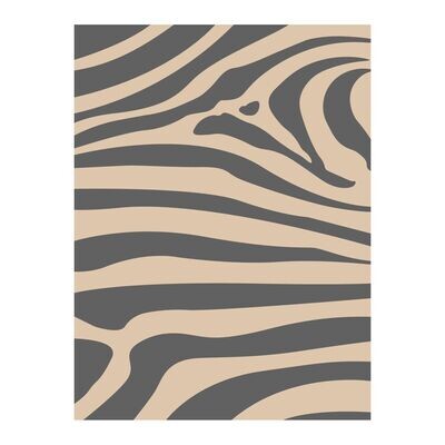 Vorzelt Teppich Zebra 270 x 500 cm