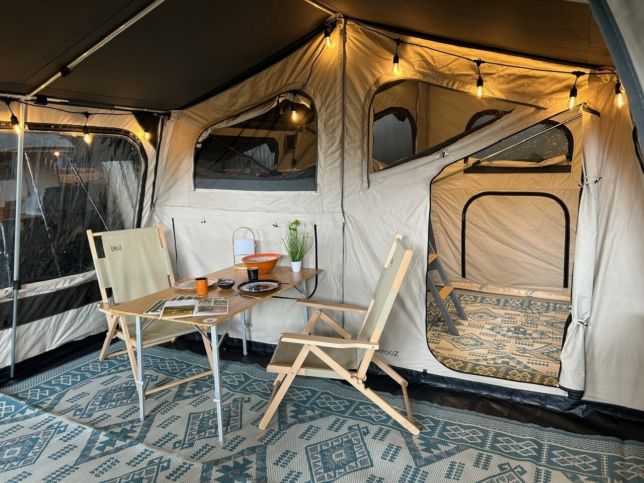 Campooz Outdoor Teppich für Fat Freddy Hauptwagen