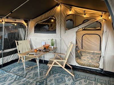 Campooz Outdoor Teppich für Fat Freddy Hauptwagen