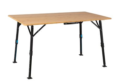 DEFA Campingtisch Bambus BLS 120 x 70 cm