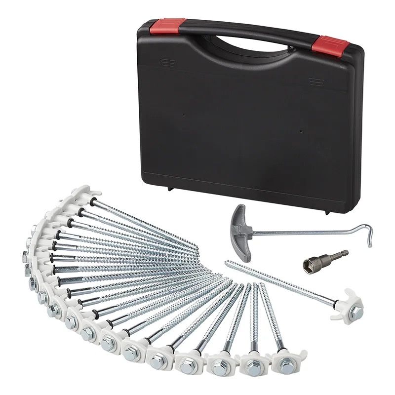 Set Zeltheringe schraubbar 20 cm
