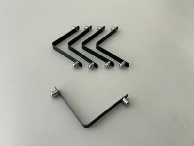 5er Set Bogenfedern mit Doppel-Pin Cabanon