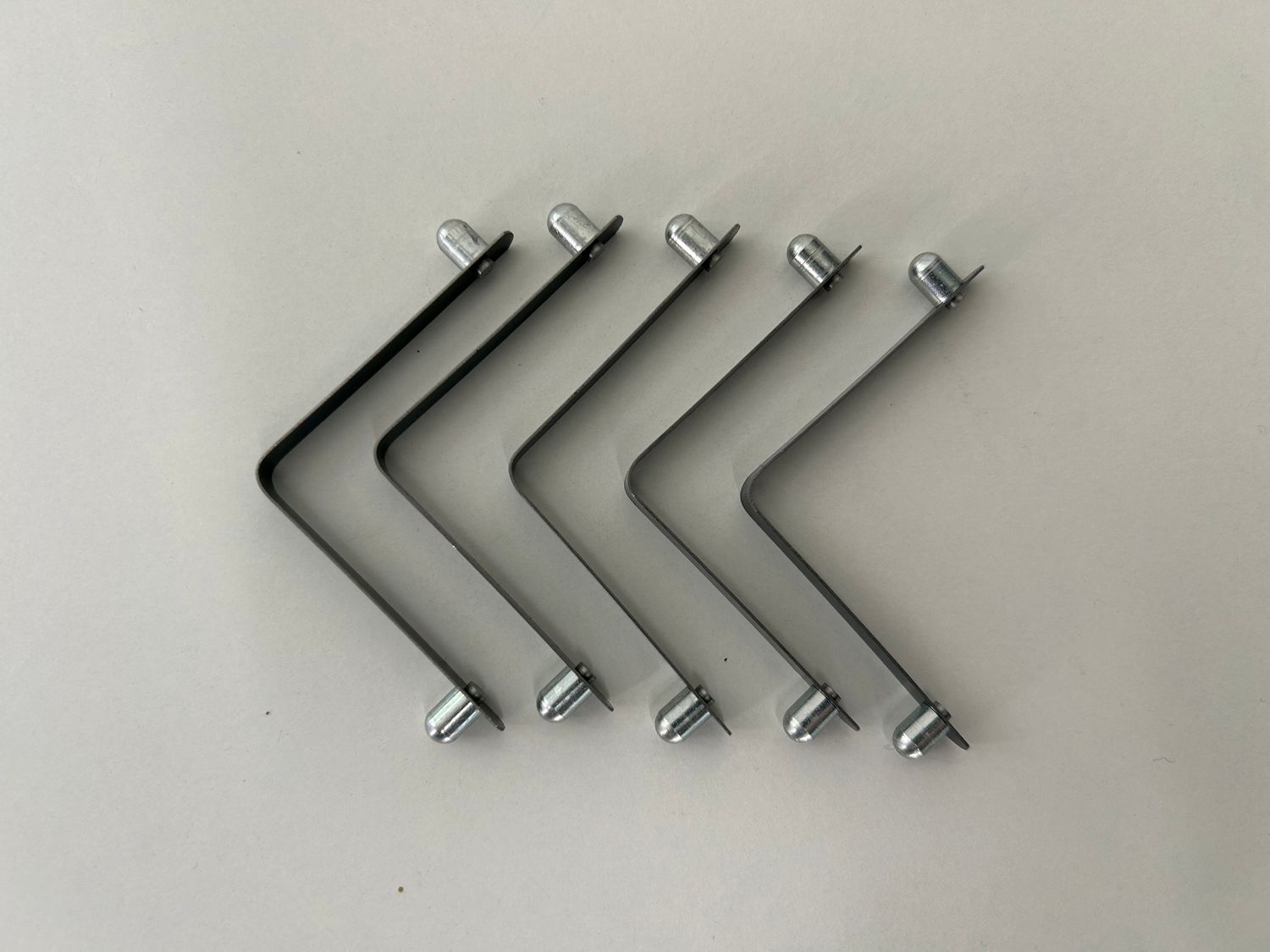 5er Set Bogenfedern mit Doppel-Pin Cabanon