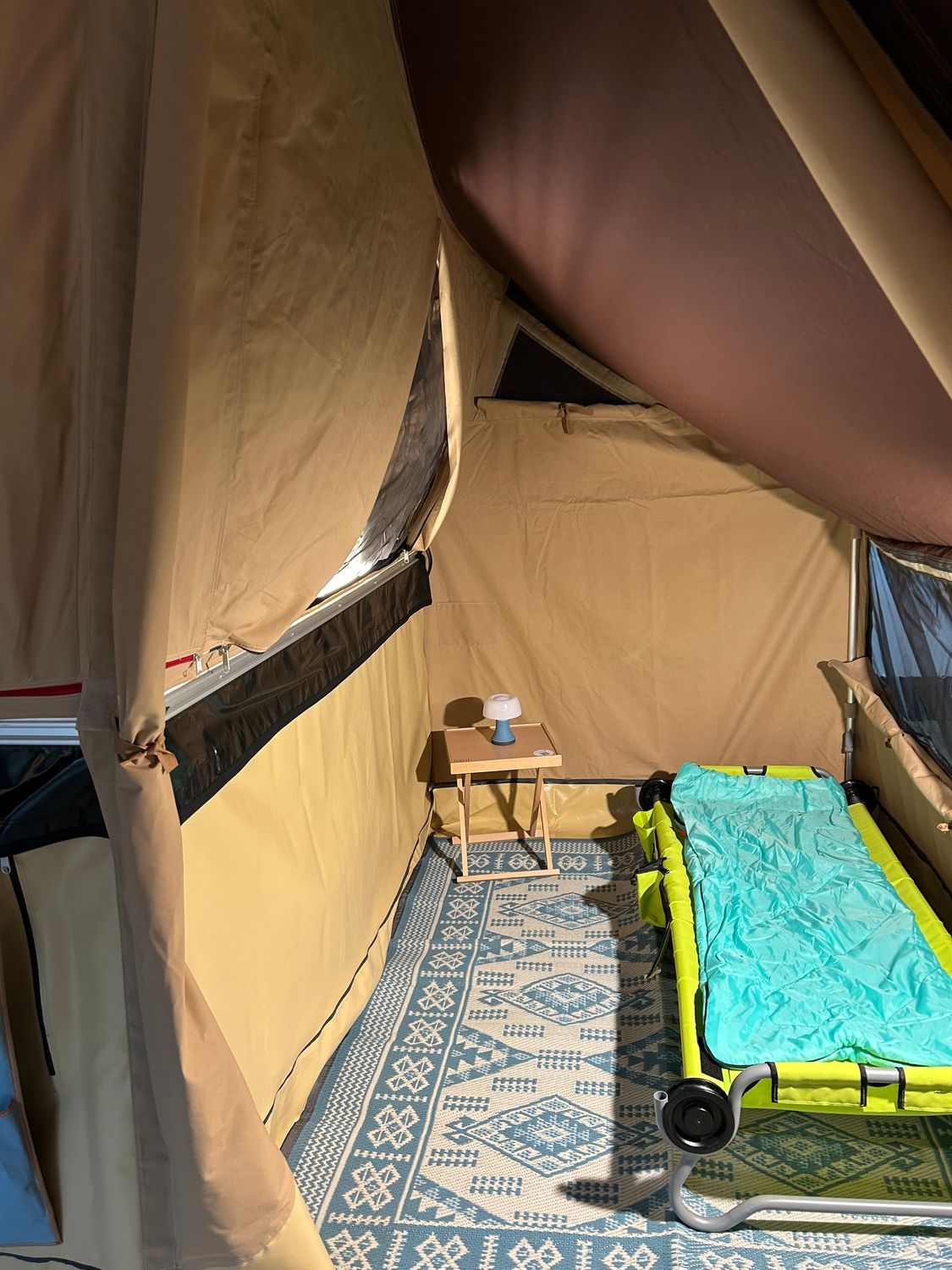 Campooz Outdoor Teppich für Red Ruby Seitenkabinen