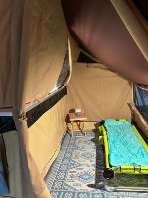 Campooz Outdoor Teppich für Red Ruby Seitenkabinen