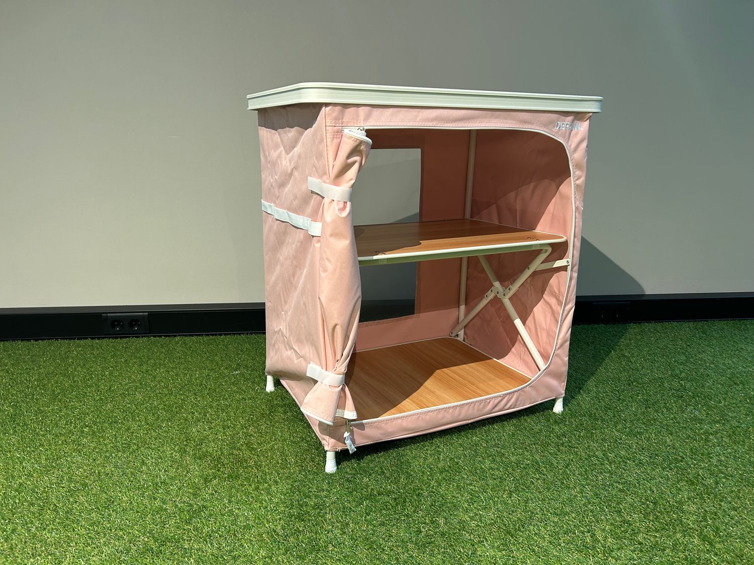 DEFA Beachy 80 Campingschrank !Schneller Aufbau! Rosa
