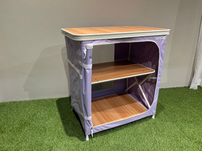 DEFA Beachy 80 Campingschrank !Schneller Aufbau! Violett