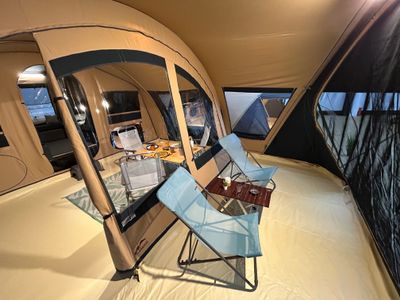 Zusätzliche Bodenwanne für das integrierte Sonnensegel Cabanon Chamonix