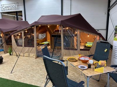 Campooz Bambus Tisch 120 cm x 72 cm