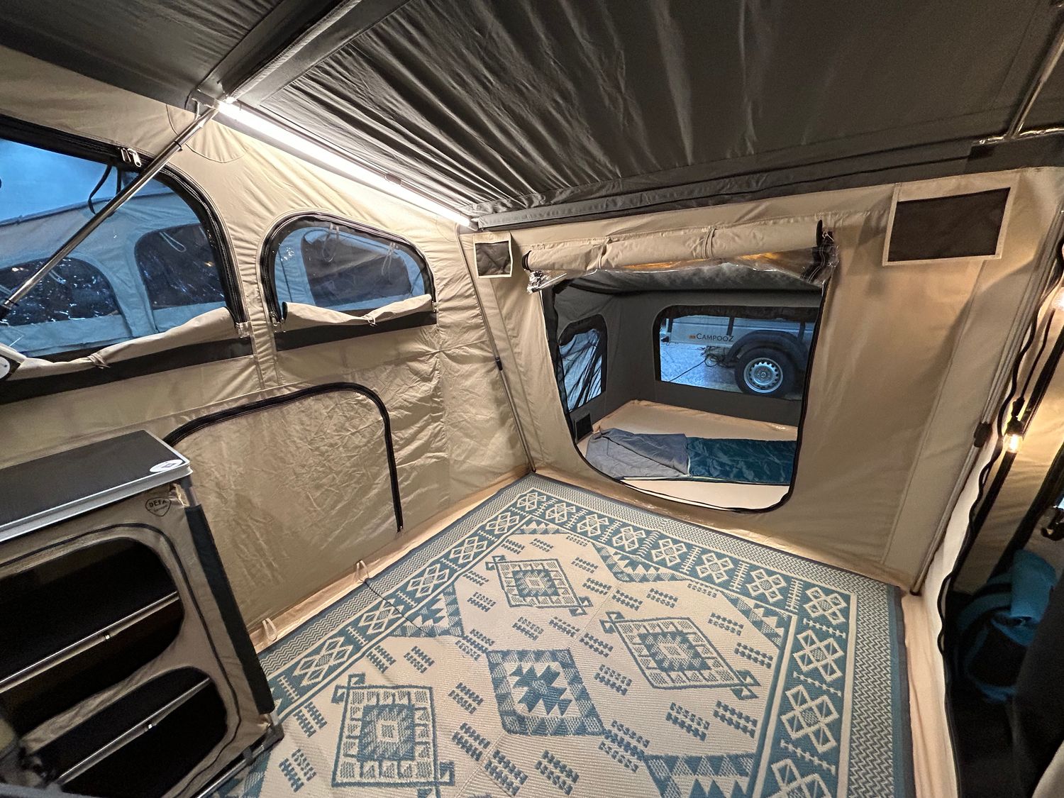 Campooz Outdoor Teppich für Lazy Jack Hauptwagen