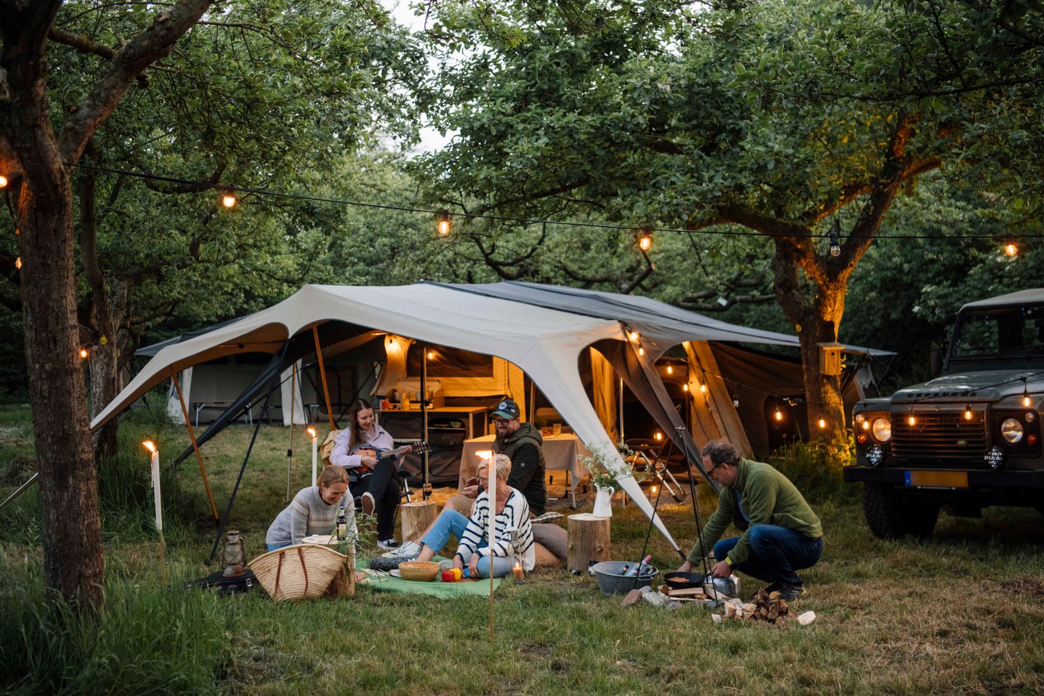 Campooz Sonnensegel für Lazy Jack Vorzelt