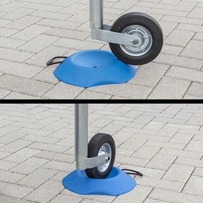 Unterlegkeil für Anhänger Stützrad