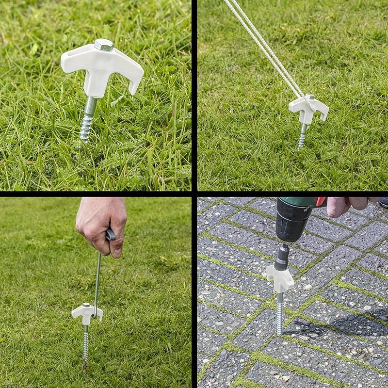 Set-Schraubheringe im Koffer  20 cm