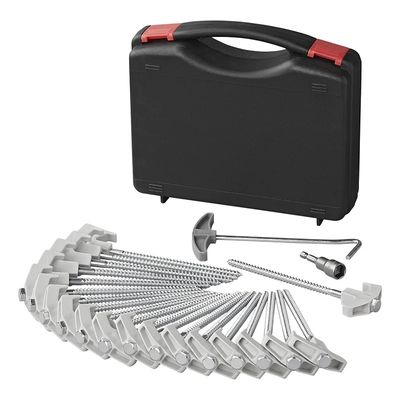 Set-Schraubheringe im Koffer 20 cm Set-Schraubheringe im Koffer 20 cm