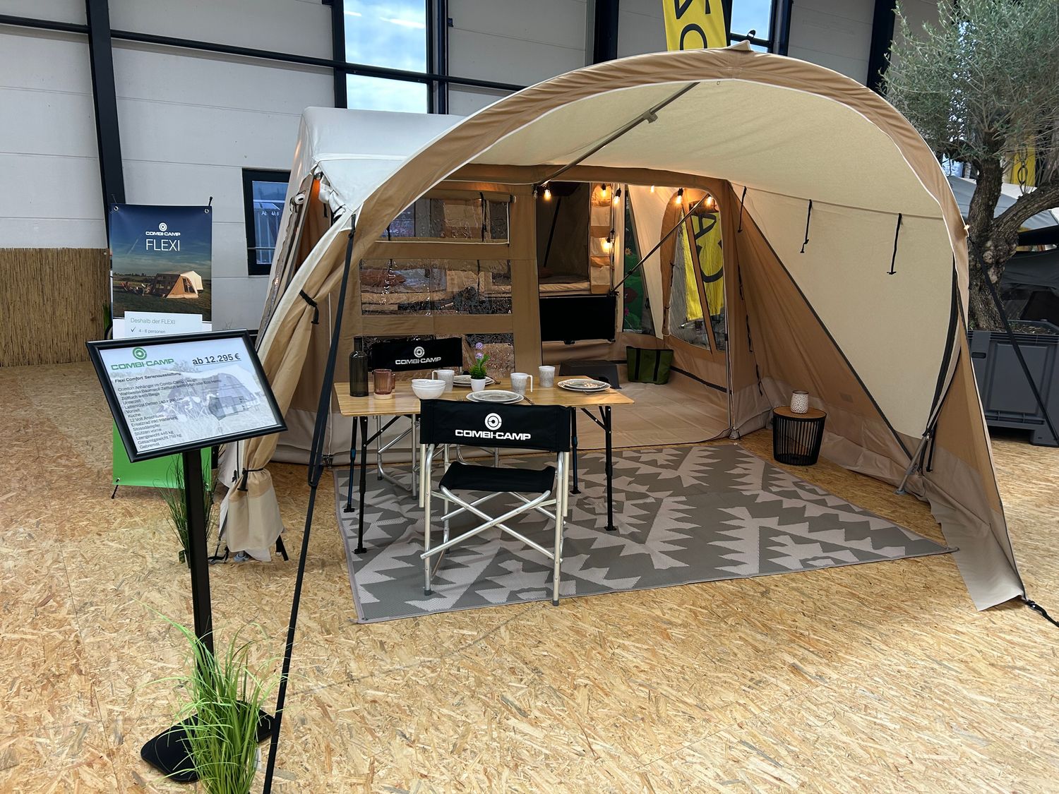 Bogen Sonnensegel für Combi Camp FLEXI