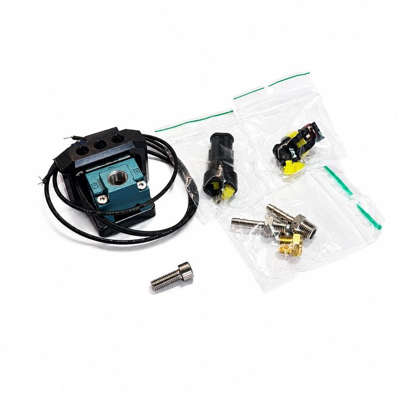 Mac 3 Port Boost Solenoid Kit with Bracket