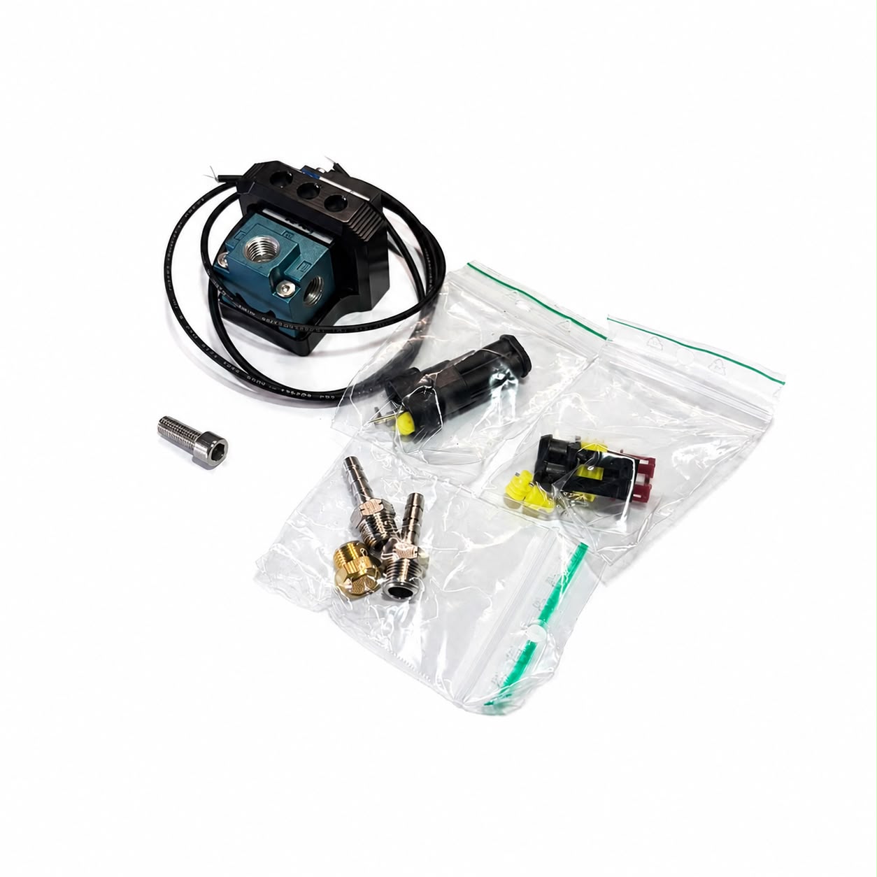 Mac 3 Port Boost Solenoid Kit with Bracket