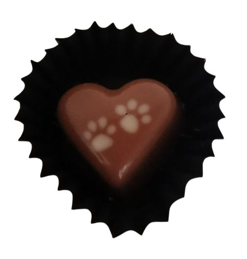 Hochzeits Pralinentäschchen gefüllt mit 1ner Praliné
