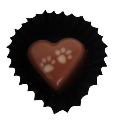 Hochzeits Pralinentäschchen gefüllt mit 1ner Praliné