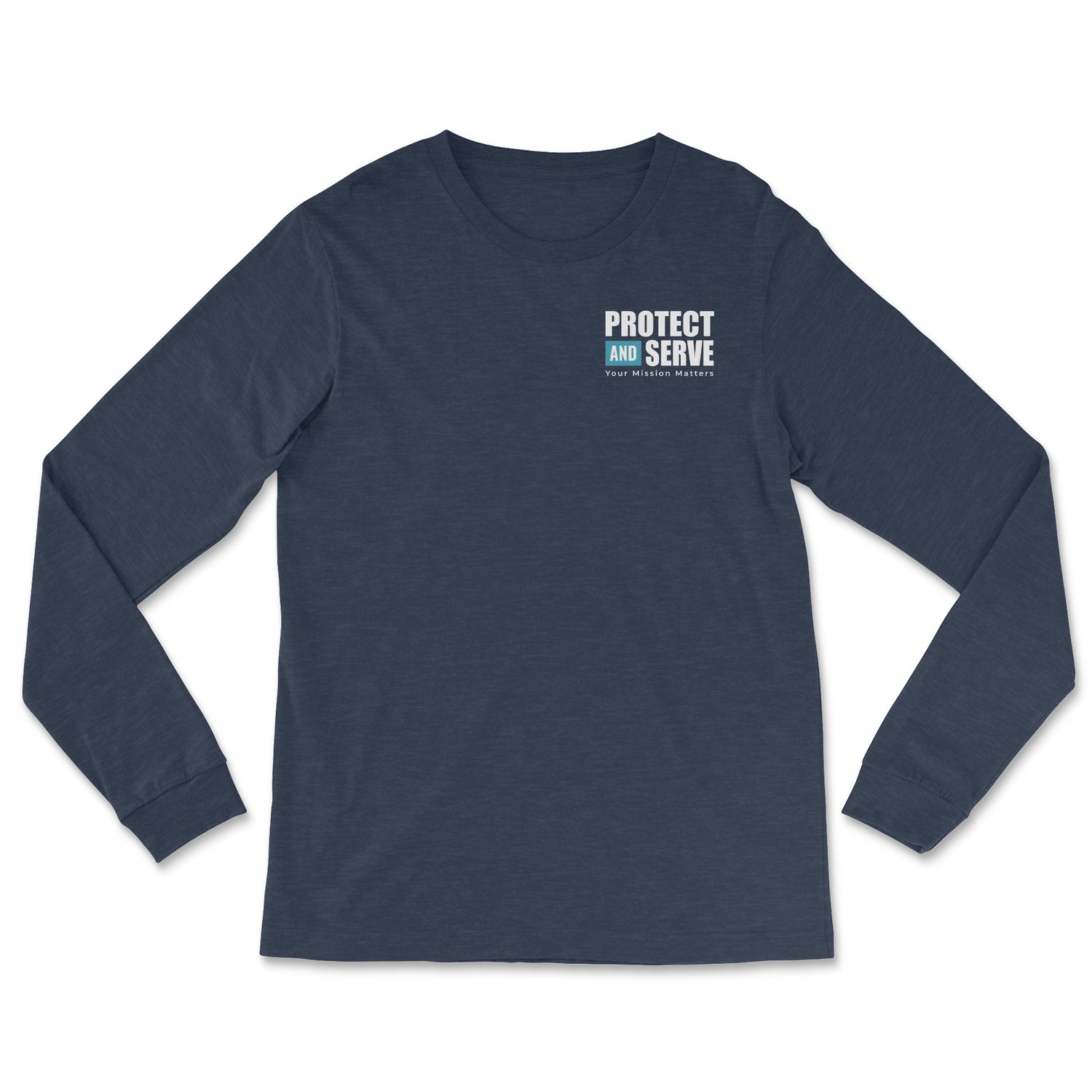 Upside Warrior Upside Warrior "Protect & Serve" - Long Sleeve Tee