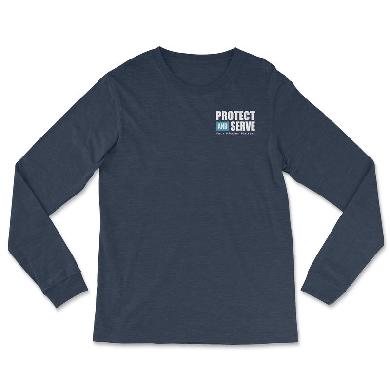 Upside Warrior "Protect & Serve" - Long Sleeve Tee