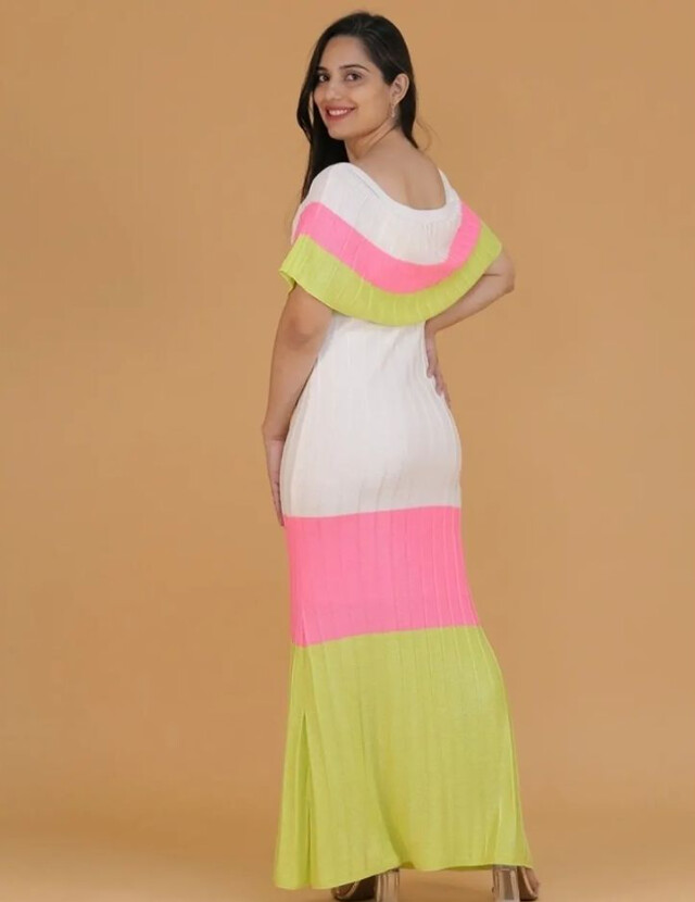 poderosa neon dress