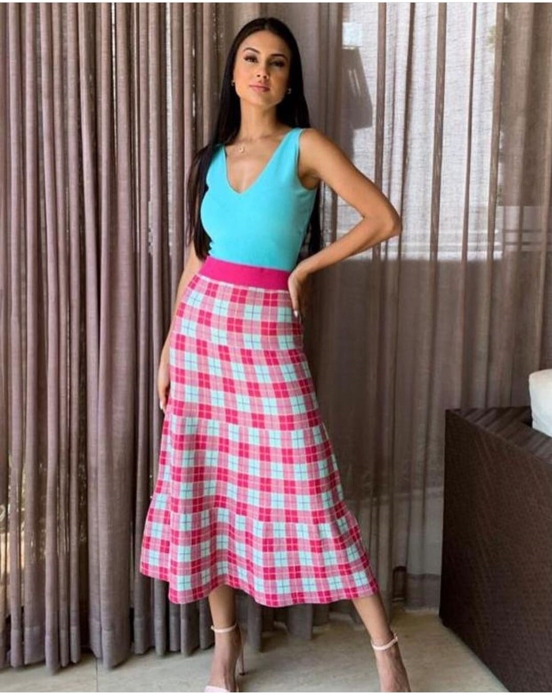 Xadrez Skirt