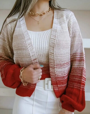 Cardigan Ombre Set
