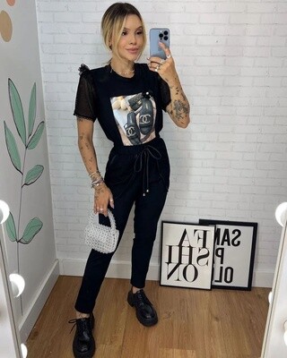 Mesh Pocket Pants